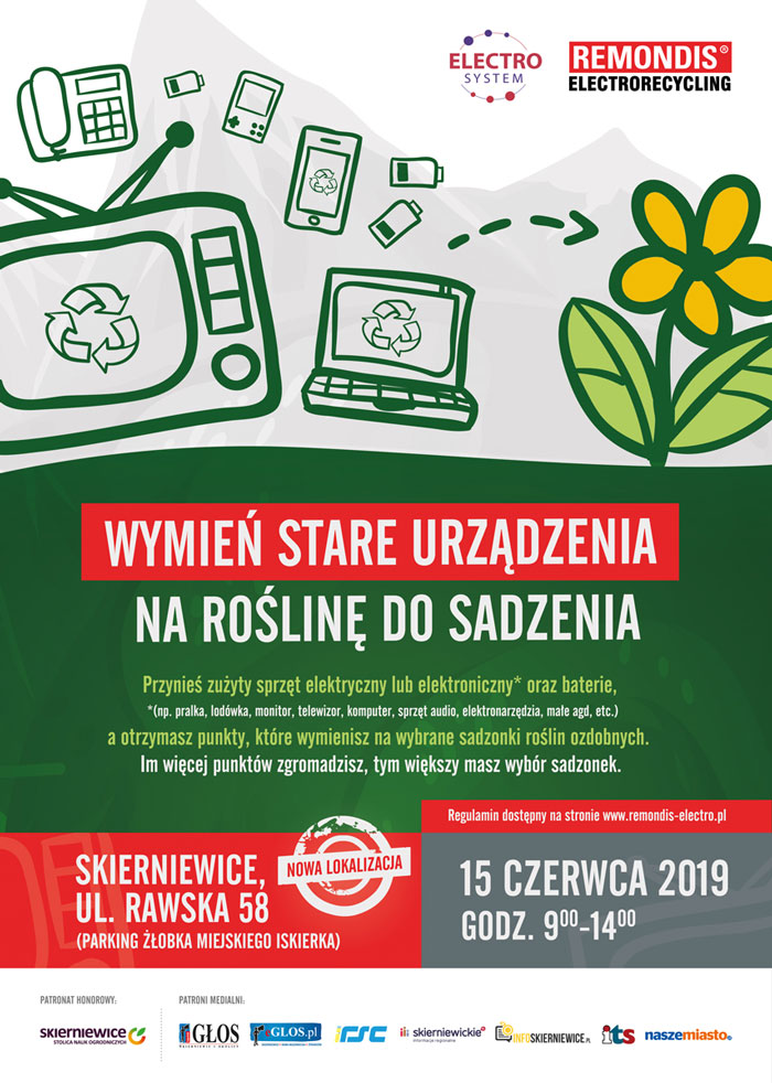 2019_6_5 Wymień stare urządzenia na roślinę do sadzenia